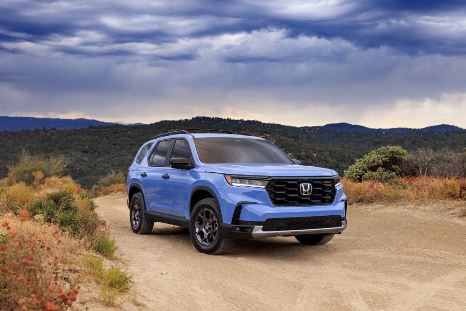 <p>Larger than any of Honda’s existing SUVs in the UK market, the Pilot is similar in size to a Land Rover Discovery and offers seating for seven. In typical US fashion, the Pilot arranges its seats in a 2-2-3 format to allow for a walk-through cabin.</p><p>Looking like a scaled-up CR-V, the Pilot is powered by a 3.5-litre V6 petrol engine coupled to a nine-speed automatic gearbox. There’s a choice of two- and four-wheel drive models, but no hybrid or diesel power.</p>