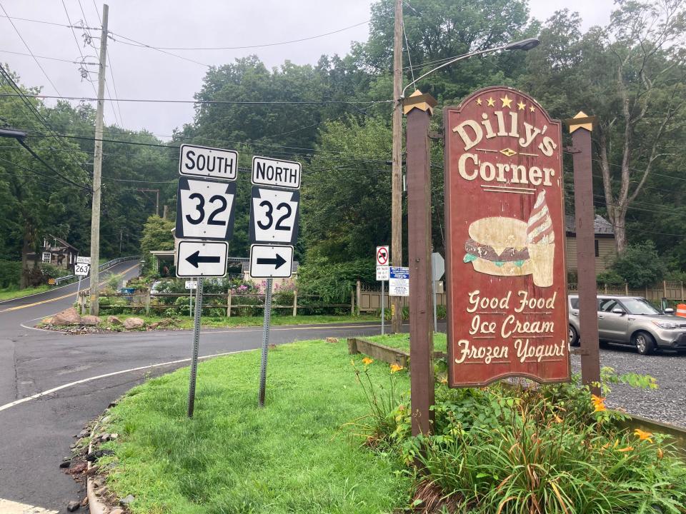 Dilly’s is a good place to stop half way through your journey along the Delaware River in Bucks County.