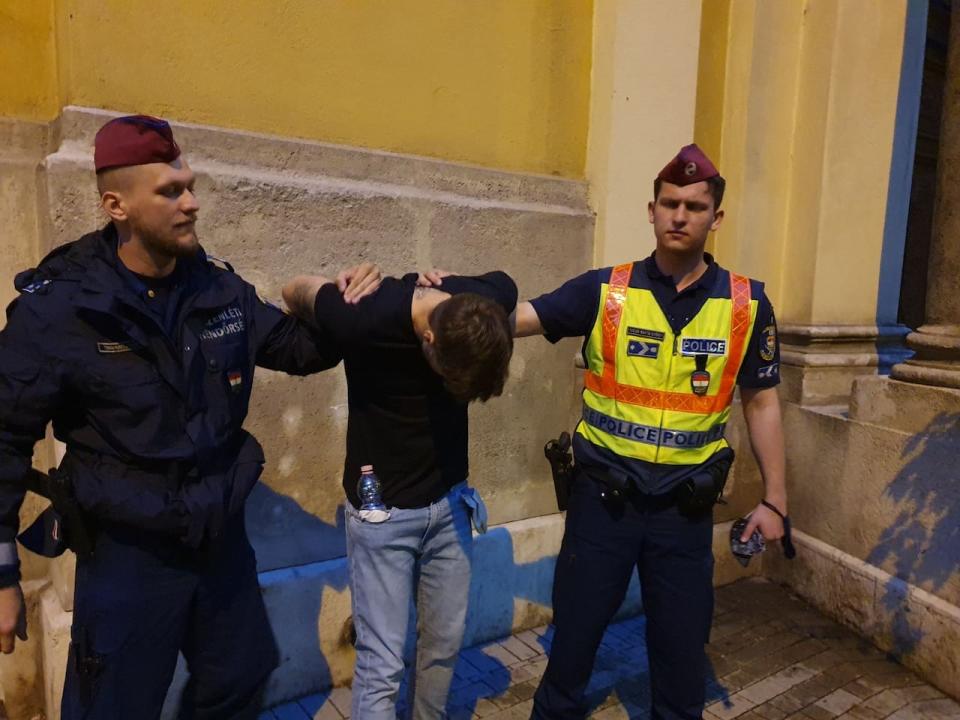 Oliver Karafa, 28, was arrested in Budapest by Hungarian National Police.