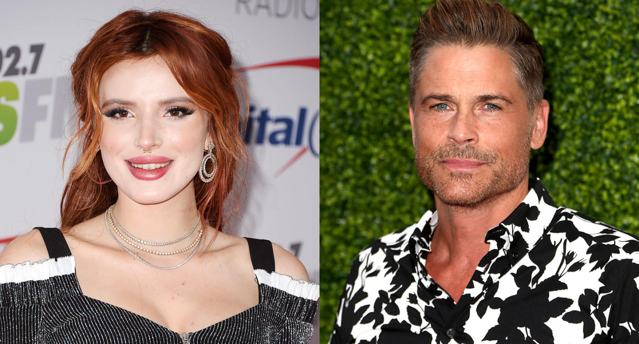 Bella Thorne and Rob Lowe (Photo: Getty Images)