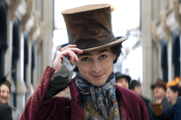 Timothee Chalamet drops first look photo showing him as Willy Wonka