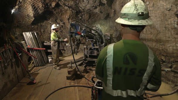 PHOTO: Australian company Jervois received permits to mine for cobalt inside a mountain in Idaho. (ABC News)