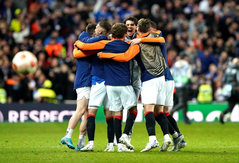 Rangers take on Eintracht Frankfurt in the final of the Europa League  (PA Wire)