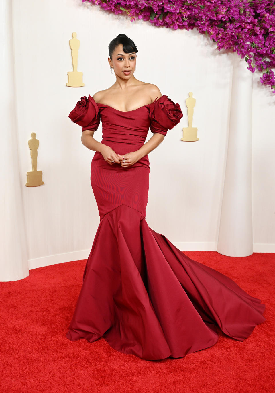 Liza Koshy at the 96th Annual Oscars held at at the Ovation Hollywood on March 10, 2024 in Los Angeles, California.