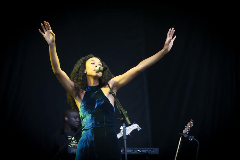 <p>Corinne Bailey Rae takes the stage on day 2 of Music Midtown.</p>