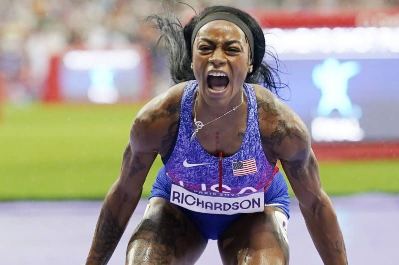 Richardson, Thomas help Team USA win women's 4x100 gold Yahoo Sports