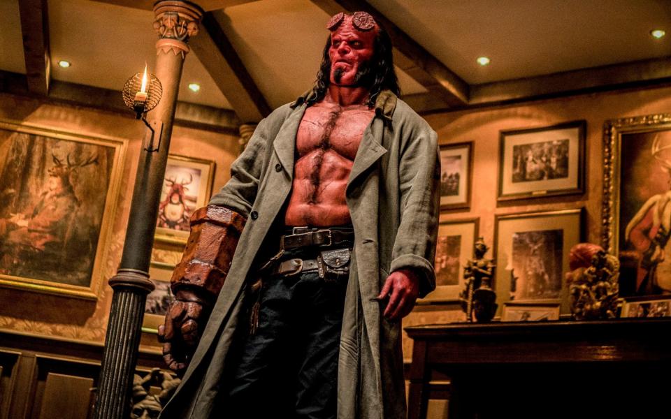 David Harbour as Hellboy (Credit: Lionsgate)