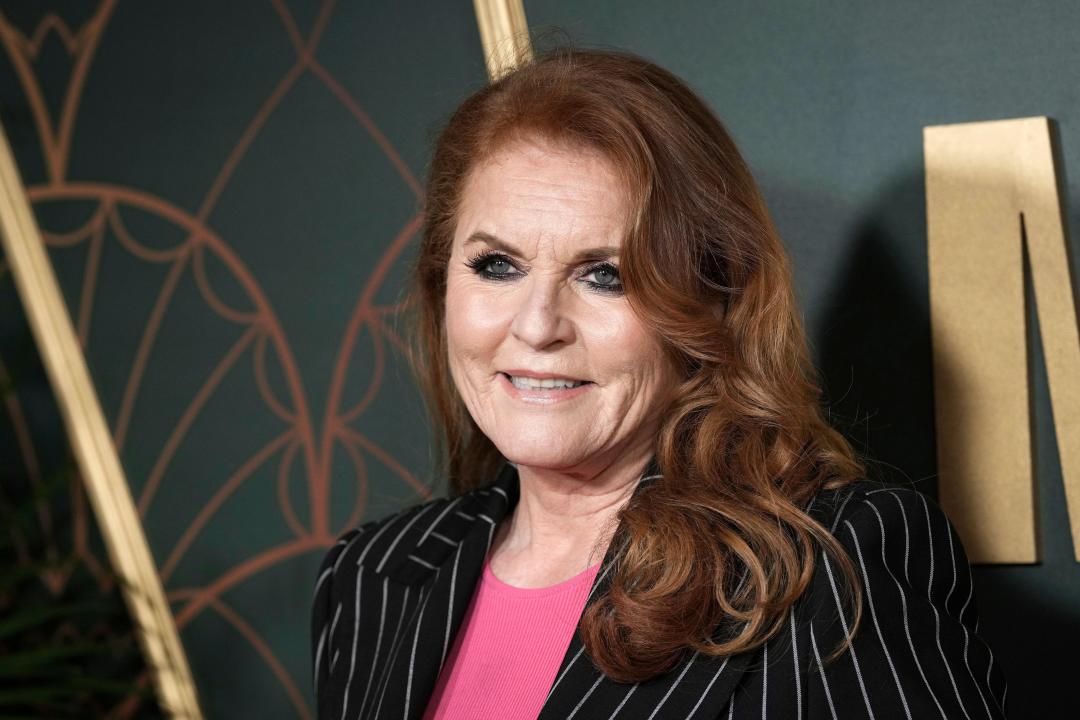 FILE - Sarah Ferguson poses for photographers upon arrival at the UK premiere of the film 'Marlowe' in London, March 16, 2023. Sarah, the Duchess of York, has been diagnosed with a malignant skin cancer that was discovered during her treatment for breast cancer, a spokesperson said. (Scott Garfitt/Invision/AP, File)