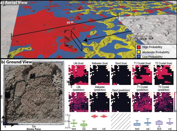 The scans allowed researchers to find life in the desert more easily (SETI project)