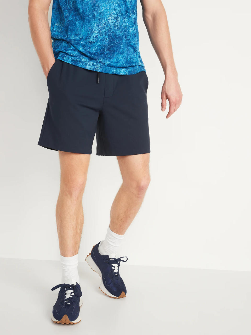 PowerSoft Coze Edition Go-Dry Jogger Shorts. Image via Old Navy.