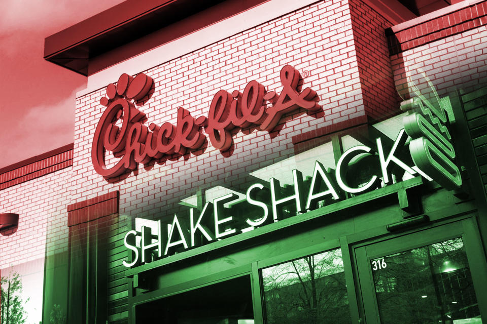 Chick-Fil-A and Shake Shack Photo illustration by Salon/Getty Images