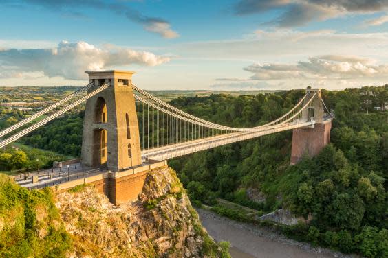 Clifton Suspension Bridge in Bristol, England, UK (Getty Images/iStockphoto)