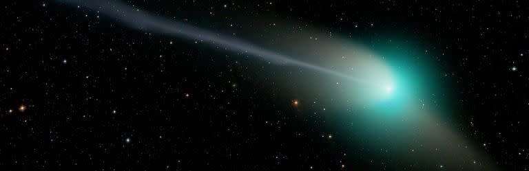 El cometa verde pasará por primera vez en 50 mil años