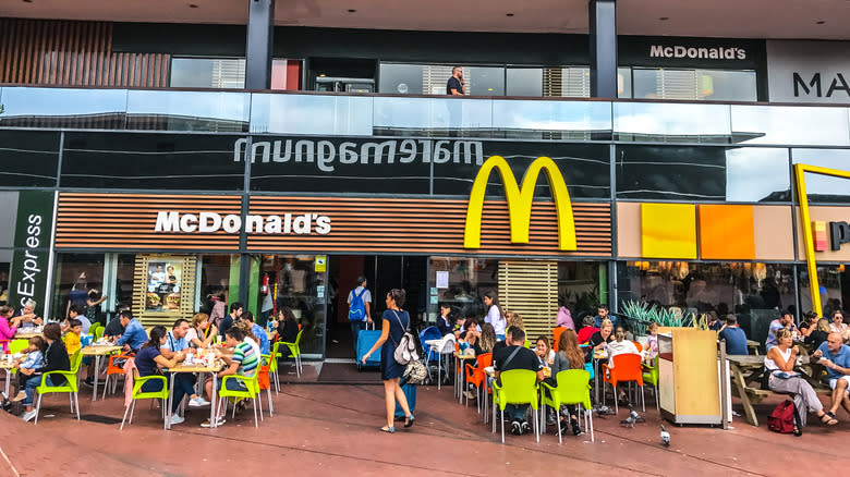 McDonald's in Barcelona, Spain