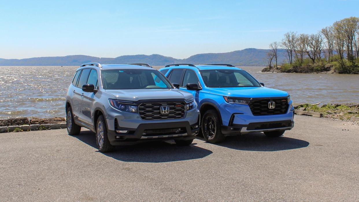 2024 honda pilot vs 2024 honda passport