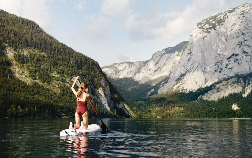 The Austrian Alps are a big draw with the health crowd