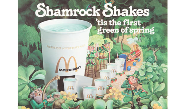 Consumer Time Capsule on X: Today is the *official* release date for  SHAMROCK SHAKES. Unfortunately, it's next in a long line of years with no  sign of Grimace's Irish uncle, UNCLE O'GRIMACEY