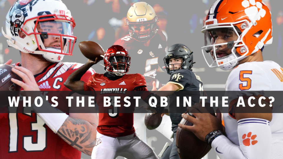 Who are the best QBs in the ACC heading into 2022-23? USA TODAY South Network reporters rank them.