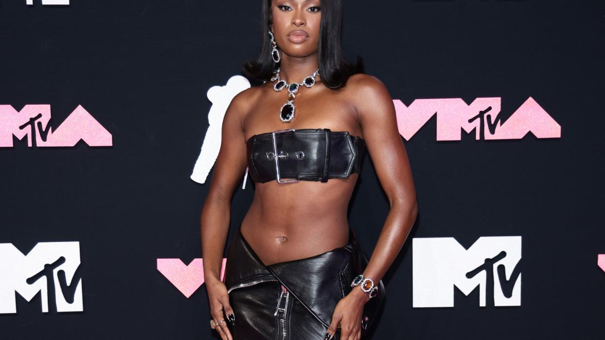 coco jones attends the 2023 mtv video music awards at the prudential center on september 12, 2023 in newark, new jersey
