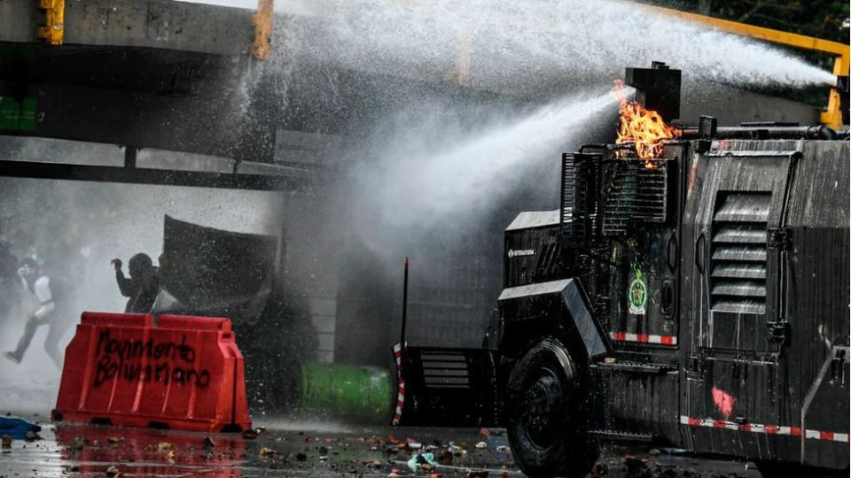 Protesta en Ecuador