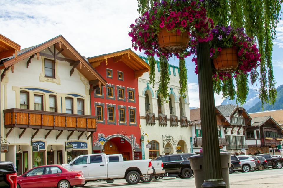 The Germanic town of Leavenworth, Washington, will make you you'll feel like you're in Bavaria.