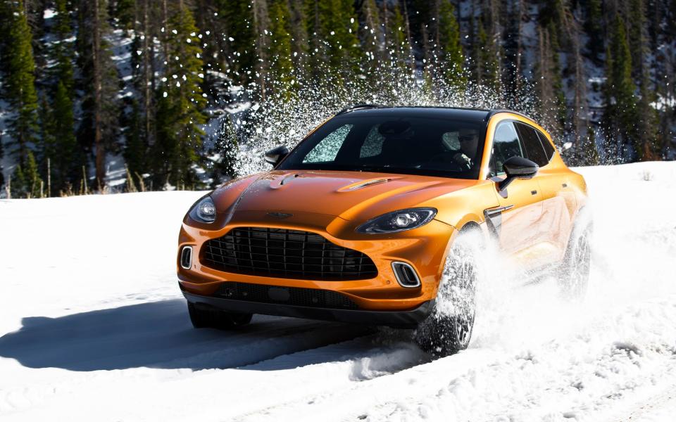 Aston Martin is among the traditional British brands now making a fortune building 4x4s