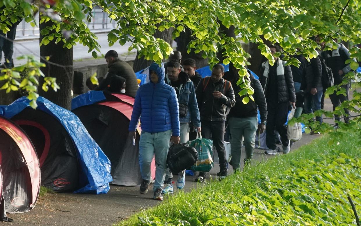 Asylum seekers in Dublin