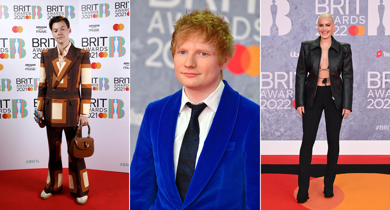 Harry Styles, Ed Sheeran and Anne-Marie will headline Radio 1's Big Weekend. (Getty)