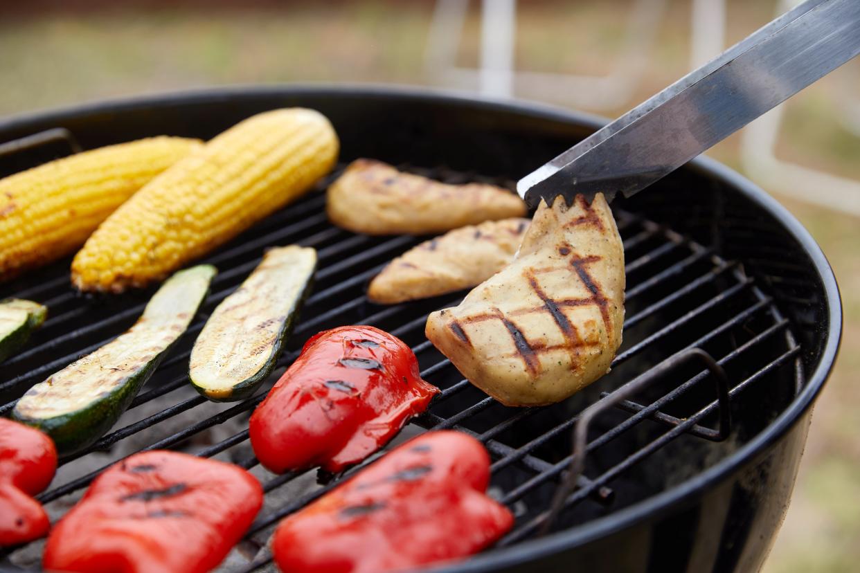 <p>A fillet of lab-grown cultured chicken developed by Eat Just</p> (via REUTERS)