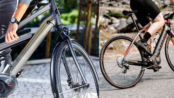 The Gazelle commuter bike and Trek Domane e-bike are just some of your e-bike options.