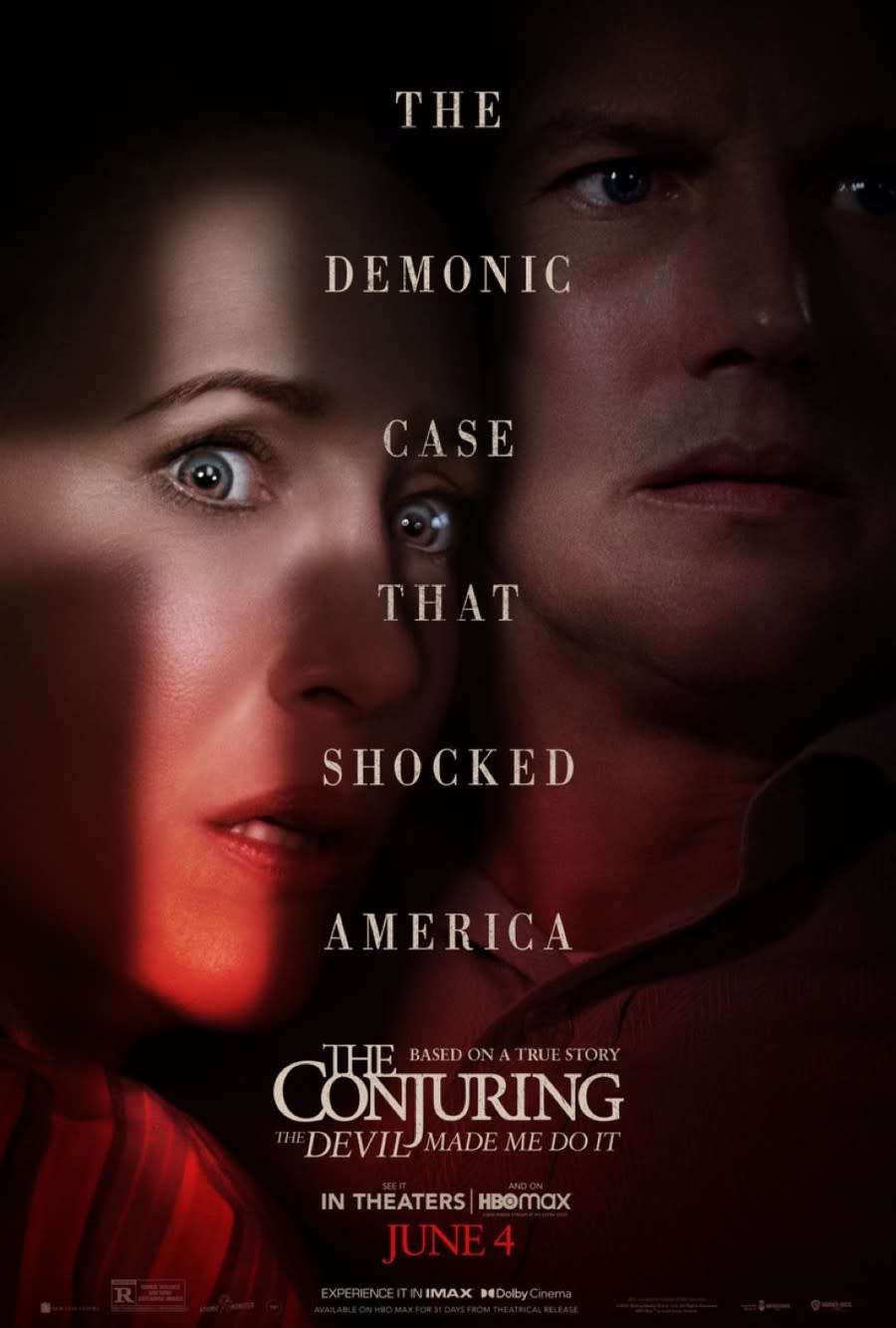 The poster for The Conjuring: The Devil Made Me Do It. 