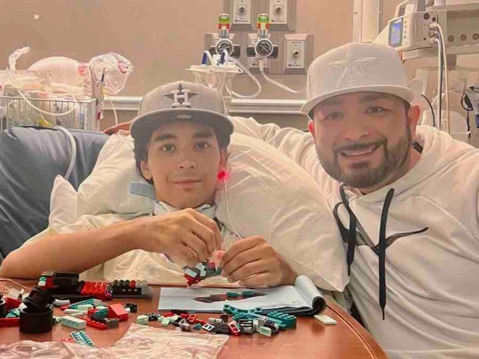 Erik Cantu, 17, is recovering in hospital after being shot by an officer on 2 October in San Antonio, Texas (Screenshot / GoFundMe / Natalia Farias-Carranco and Ruben Carranco)