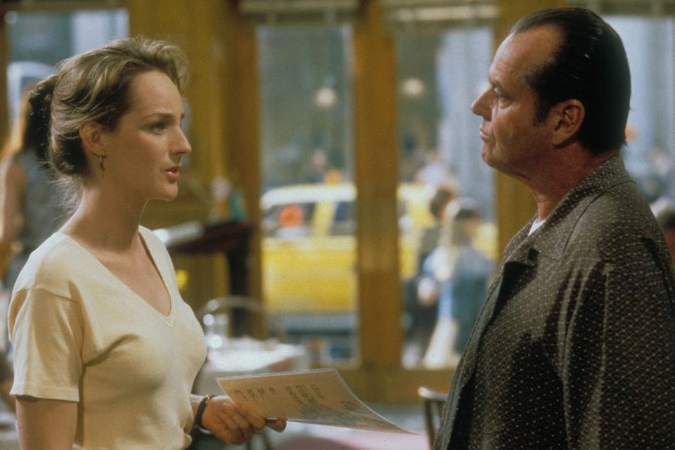 Jack Nicholson was 60 and Helen Hunt was 34 in ‘As Good As It Gets’ Age gap: 26 years