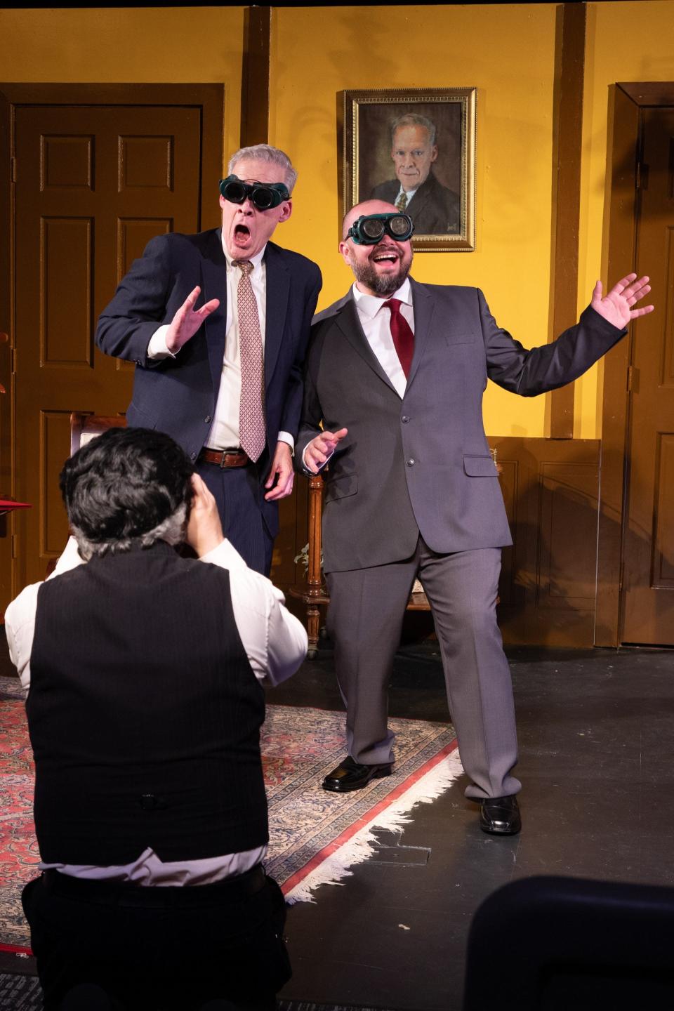 Bobcat Players present their latest play this weekend, "The President or One, Two, Three,"
