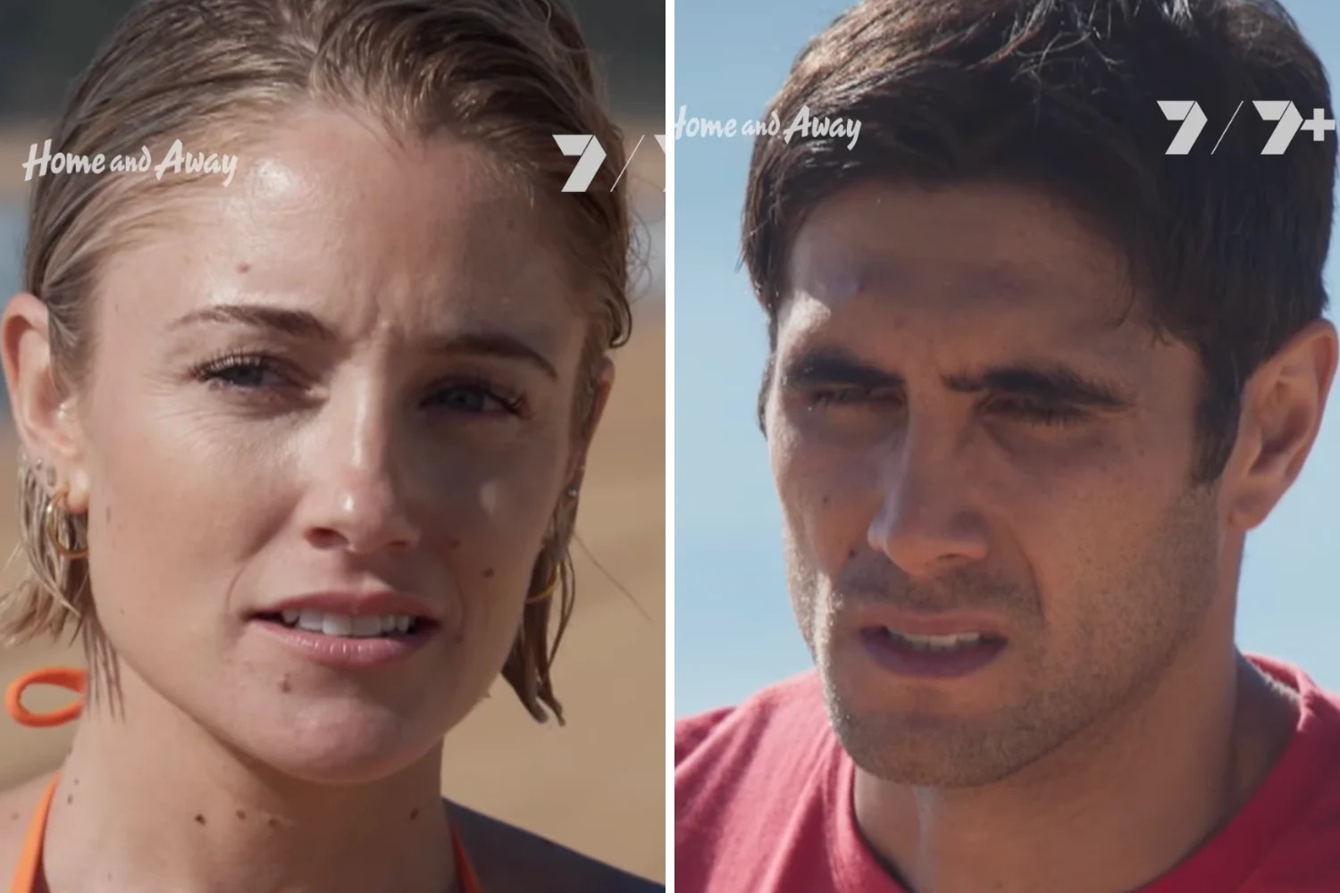 Will Harper ever tell Tane her big secret? Credit: Channel Seven 