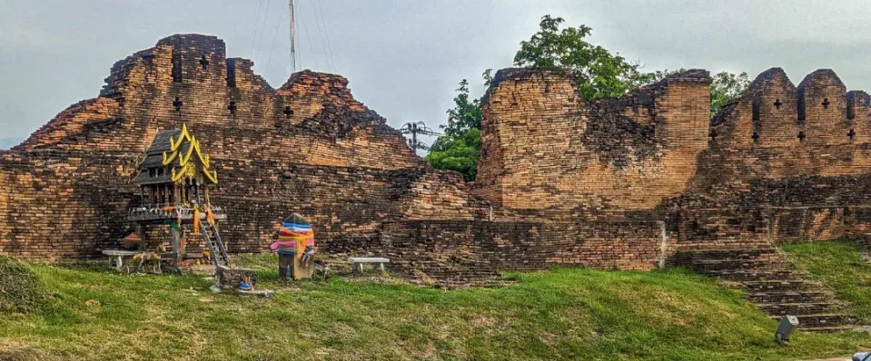 Chiang Mai, Thailand old city walls