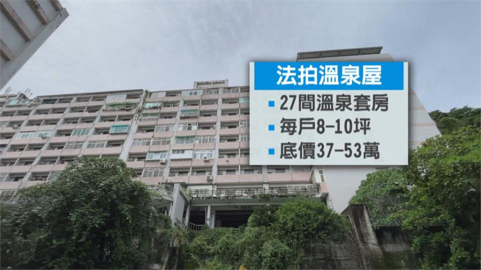 知本27間溫泉套房將法拍　當地掀詢問熱潮