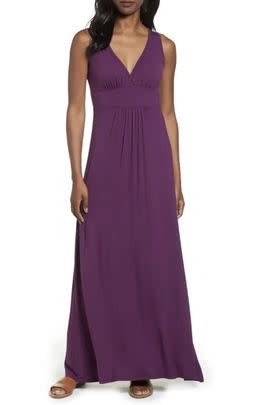 A jersey maxi dress if you want something comfy and cute