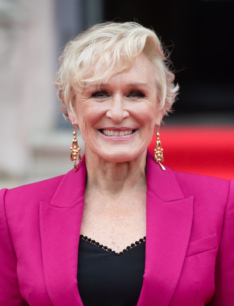 short haircuts for older women glenn close