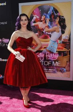 Katy Perry movie premiere