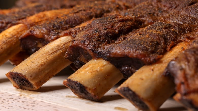 beef ribs with bbq rub