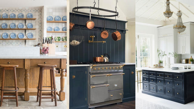 Cabinets with Vintage Charm Hide a Thoroughly Modern Kitchen