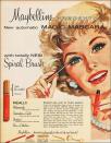 Magic Mascara comes in a tube with a spiral brush, much like we use today.