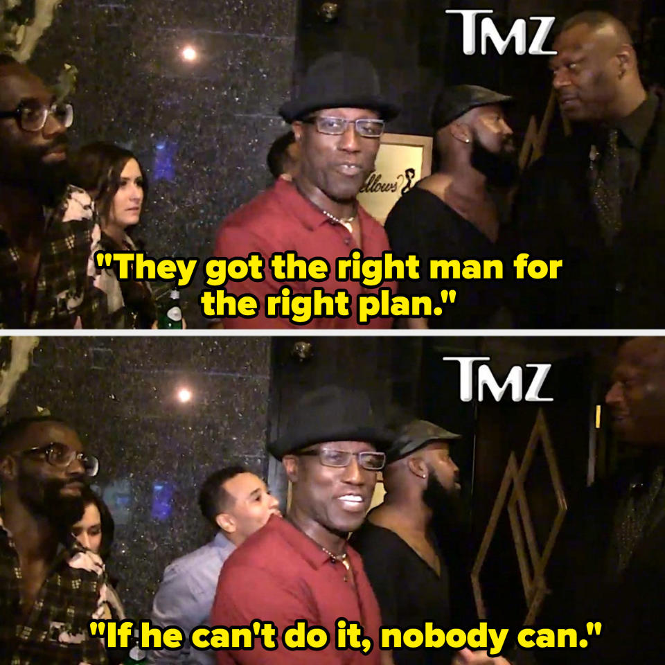 Wesley Snipes on "TMZ"