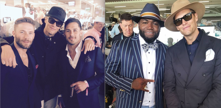 Tom Brady is no stranger to the Kentucky Derby. (Instagram)