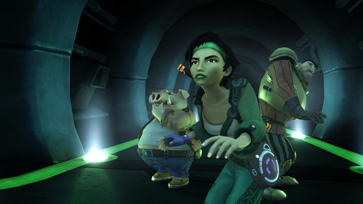  Screenshots of gameplay from Beyond Good & Evil 20th Anniversary Edition. 