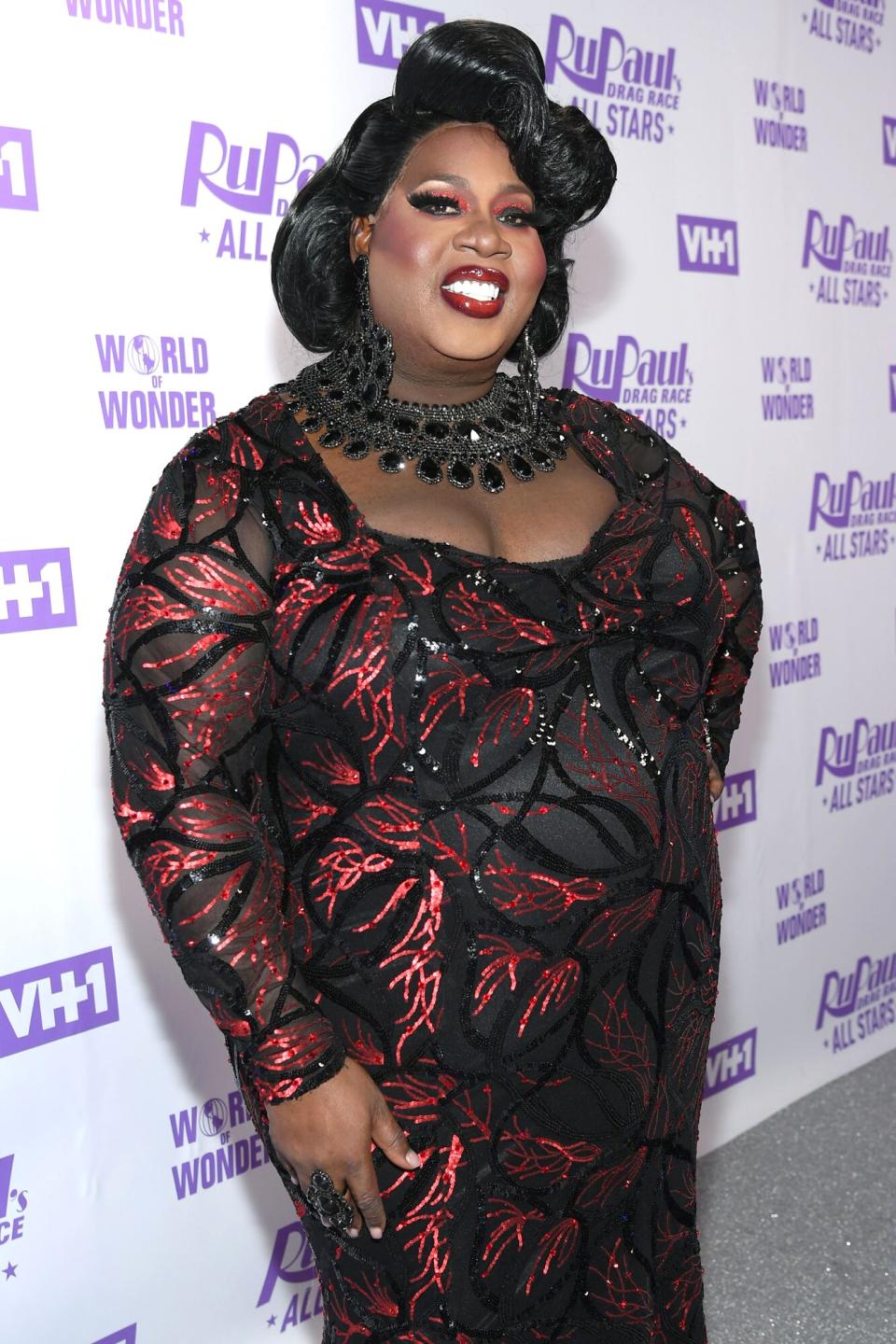If you guessed <strong>Latrice Royale</strong>, go ahead and show off your curves and swerves. This legend will always be remembered for her <a href="https://www.youtube.com/watch?v=icRaocj3xIw" rel="nofollow noopener" target="_blank" data-ylk="slk:lip sync;elm:context_link;itc:0;sec:content-canvas" class="link ">lip sync</a> to "You Make Me Feel," when she gave the performance of a lifetime while dressed as an expectant mother.