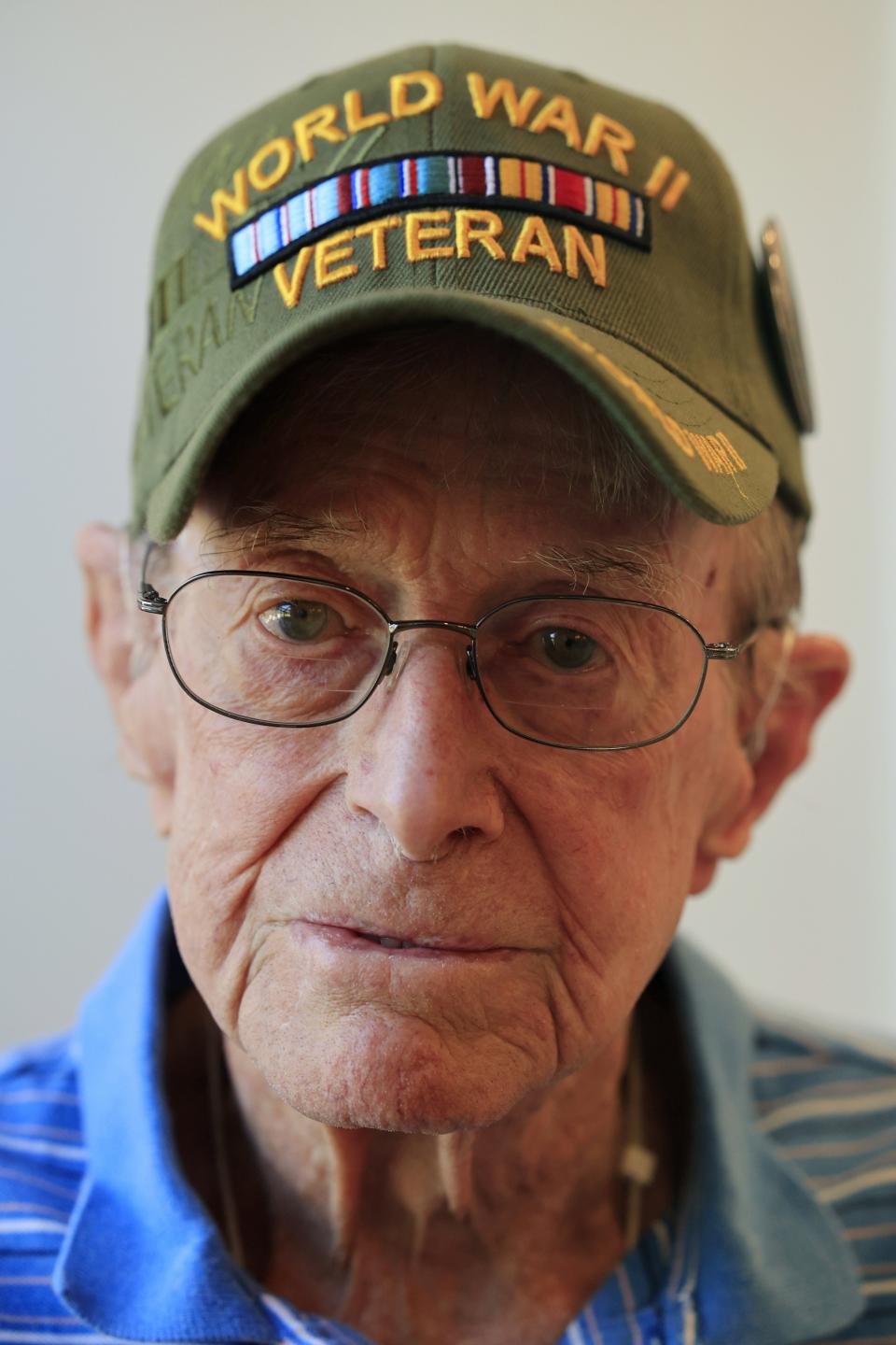 Sam Humphrey, who served in the Army at the Battle of the Bulge, lives in a senior living center in Orange Park after his southwest Florida home in Bonita Springs was damaged by Hurricane Ian.