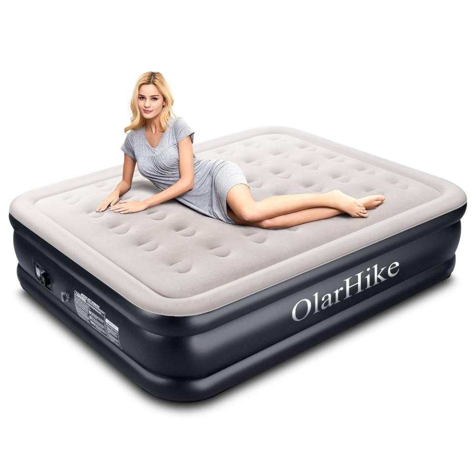 Queen Air Mattress with Built-in Pump for 2 Adults. (Photo: Amazon)