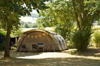 <p><span>Surrounded by sunflower fields and vineyards, in the grounds of an old farm in the Gascony valley, </span><a rel="nofollow noopener" href="https://coolcamping.com/campsites/europe/france/west-france/midi-pyrenees/1480-domaine-les-angeles" target="_blank" data-ylk="slk:this family-run campsite;elm:context_link;itc:0;sec:content-canvas" class="link "><span>this family-run campsite</span></a><span> has a swimming pool, paddling pool and playground – with a relaxed atmosphere to boot. The local cuisine, including foie gras, is a particular highlight. A tent and two people from €15 (£13). [Photo: Cool Camping]</span> </p>